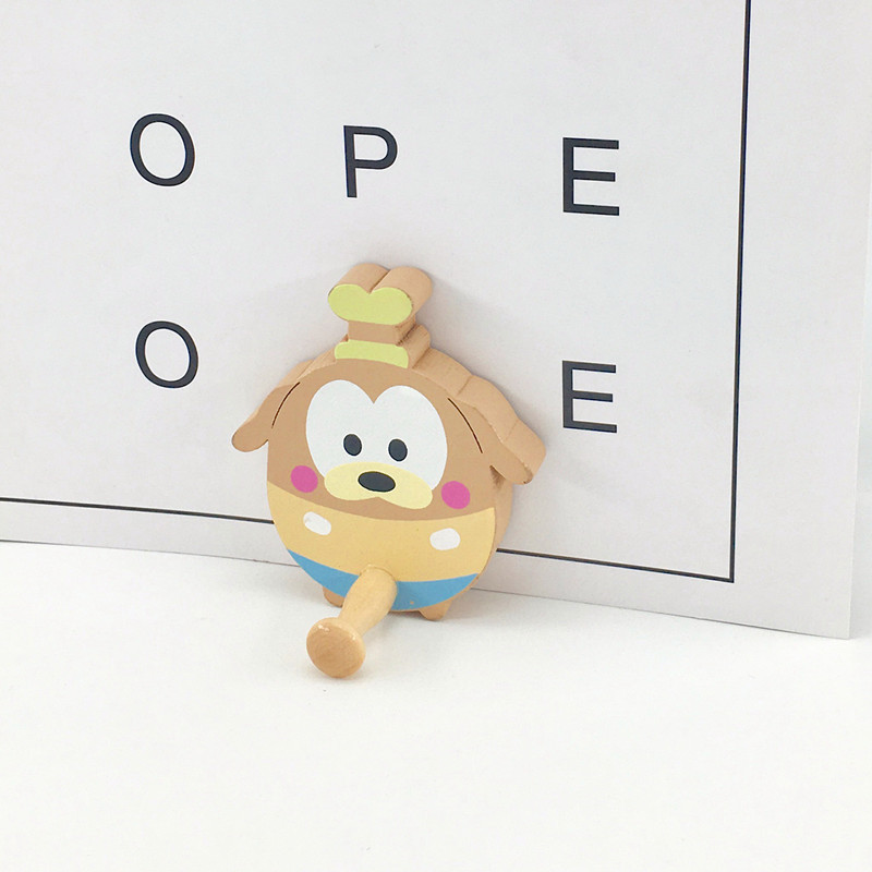 木质卡通粘钩长颈鹿粘钩环保强力无痕粘钩儿童房装饰挂钩详情图13