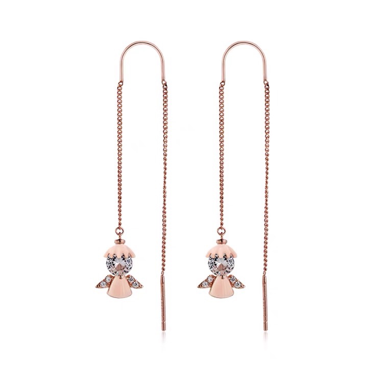 Snowman earrings