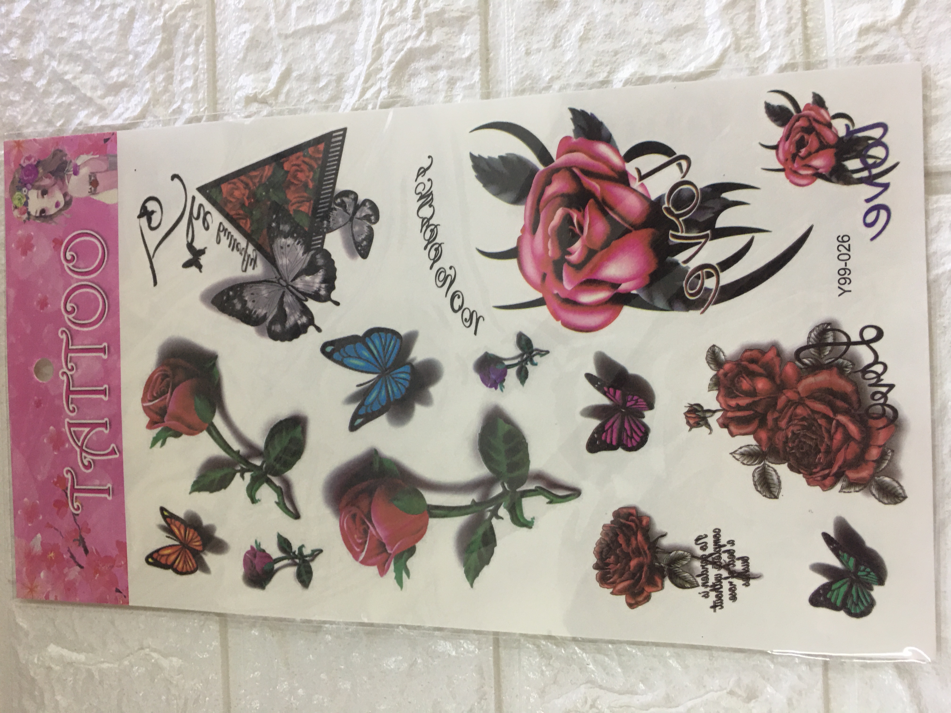 Tattoo sticker -54 details Picture