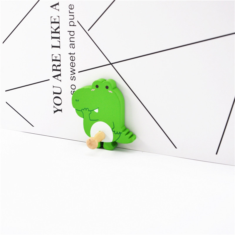 木质卡通粘钩长颈鹿粘钩环保强力无痕粘钩Wooden hook详情图7