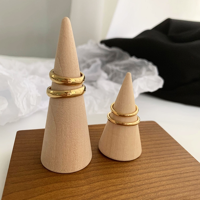 Korean version of fashion new ins fashion personality retro vegan ring female simple niche design tail ring