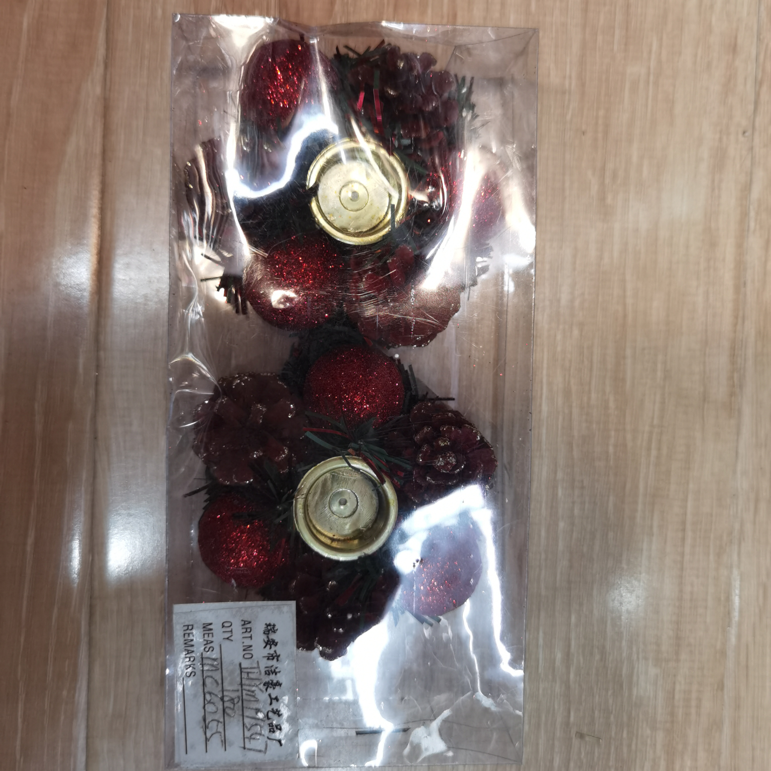 1312021 New Christmas Gifts, Christmas presents, Christmas decorations, Christmas candlestick ornaments