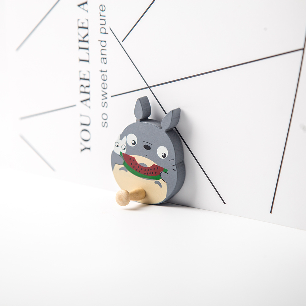 木质卡通粘钩长颈鹿粘钩环保强力无痕粘钩Wooden hook详情图14