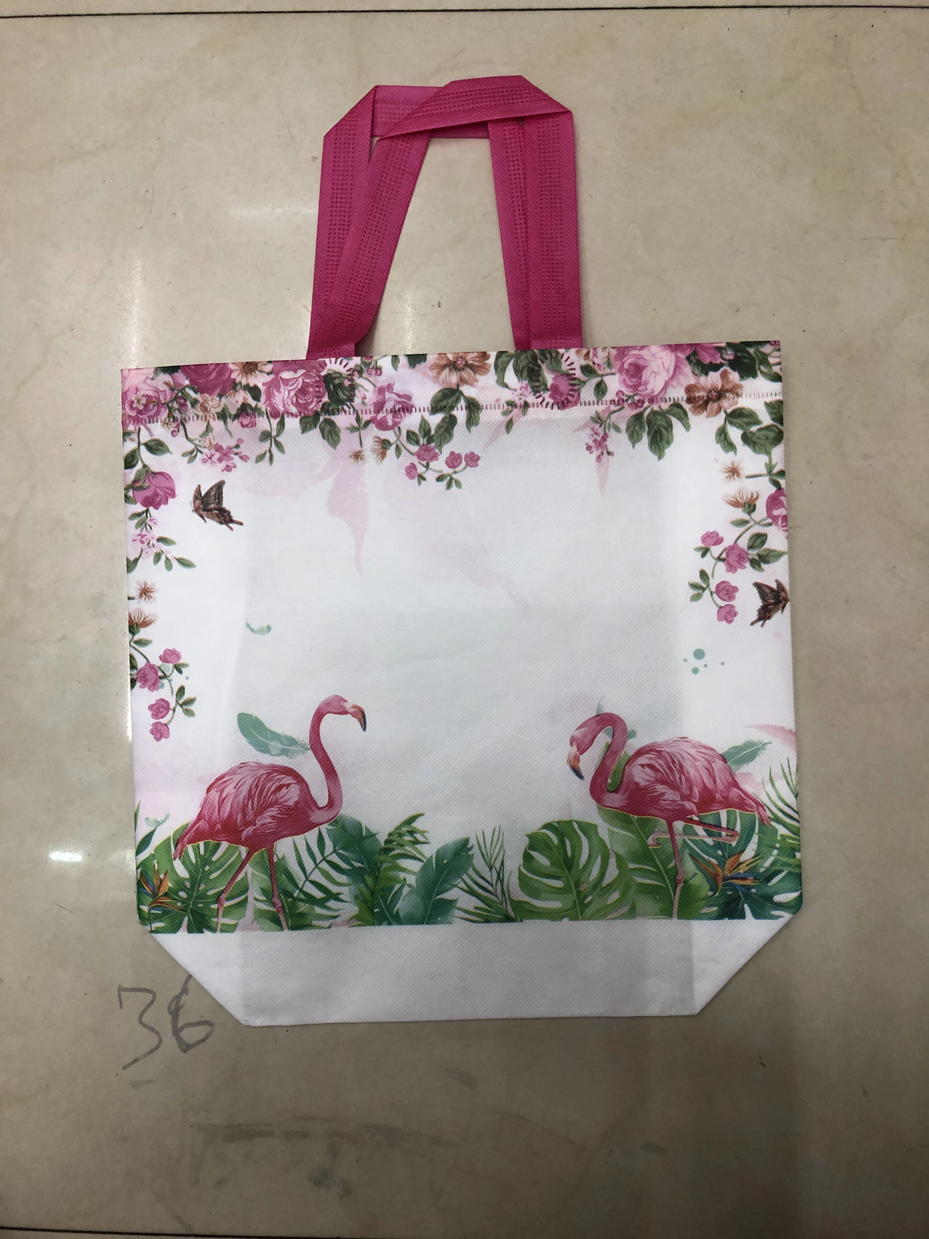 Non-woven fabric handbag, flat pocket, vest bag 9 detail image 13