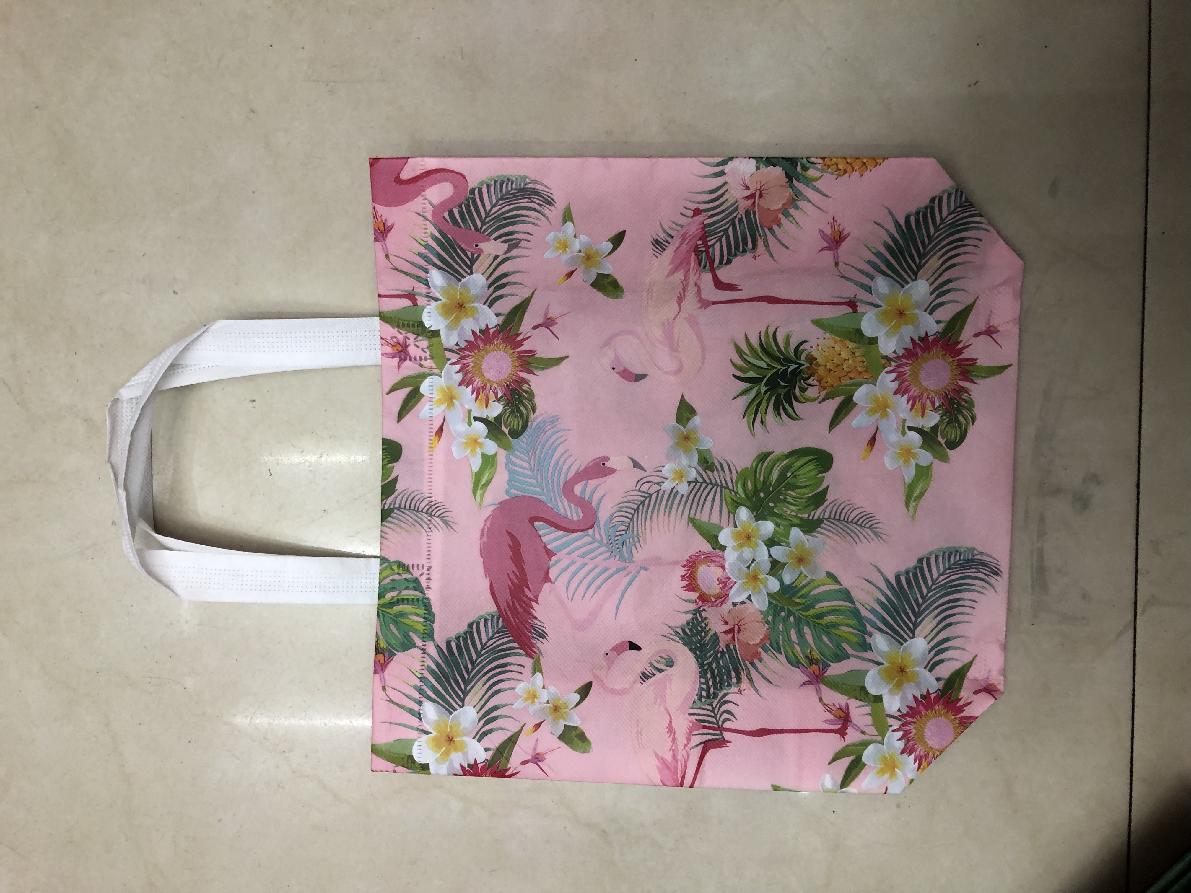 Non-woven fabric handbag, flat pocket, vest bag 4 Item Picture