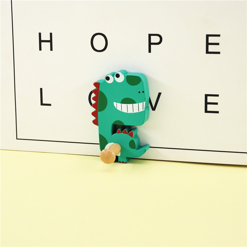 木质卡通粘钩长颈鹿粘钩环保强力无痕粘钩Wooden hook详情图9