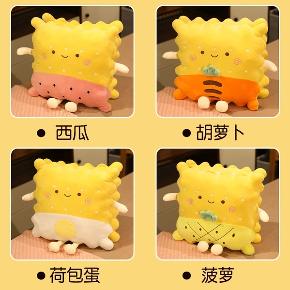 The popular square multi-flowered cushion sofa, ins cushions, bay window, living room headboard decoration, cute square pillows
