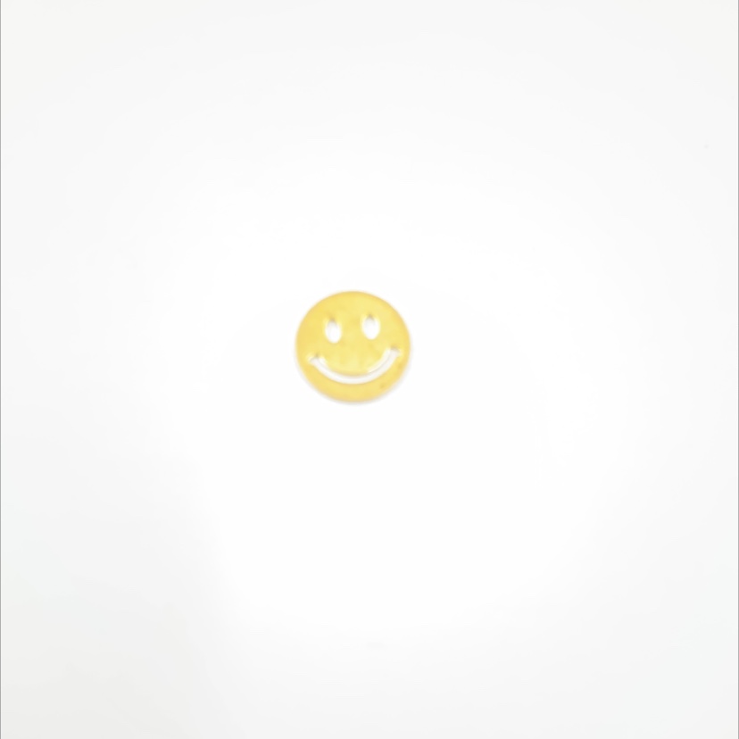 Hollow smooth smiley face wafer ~
