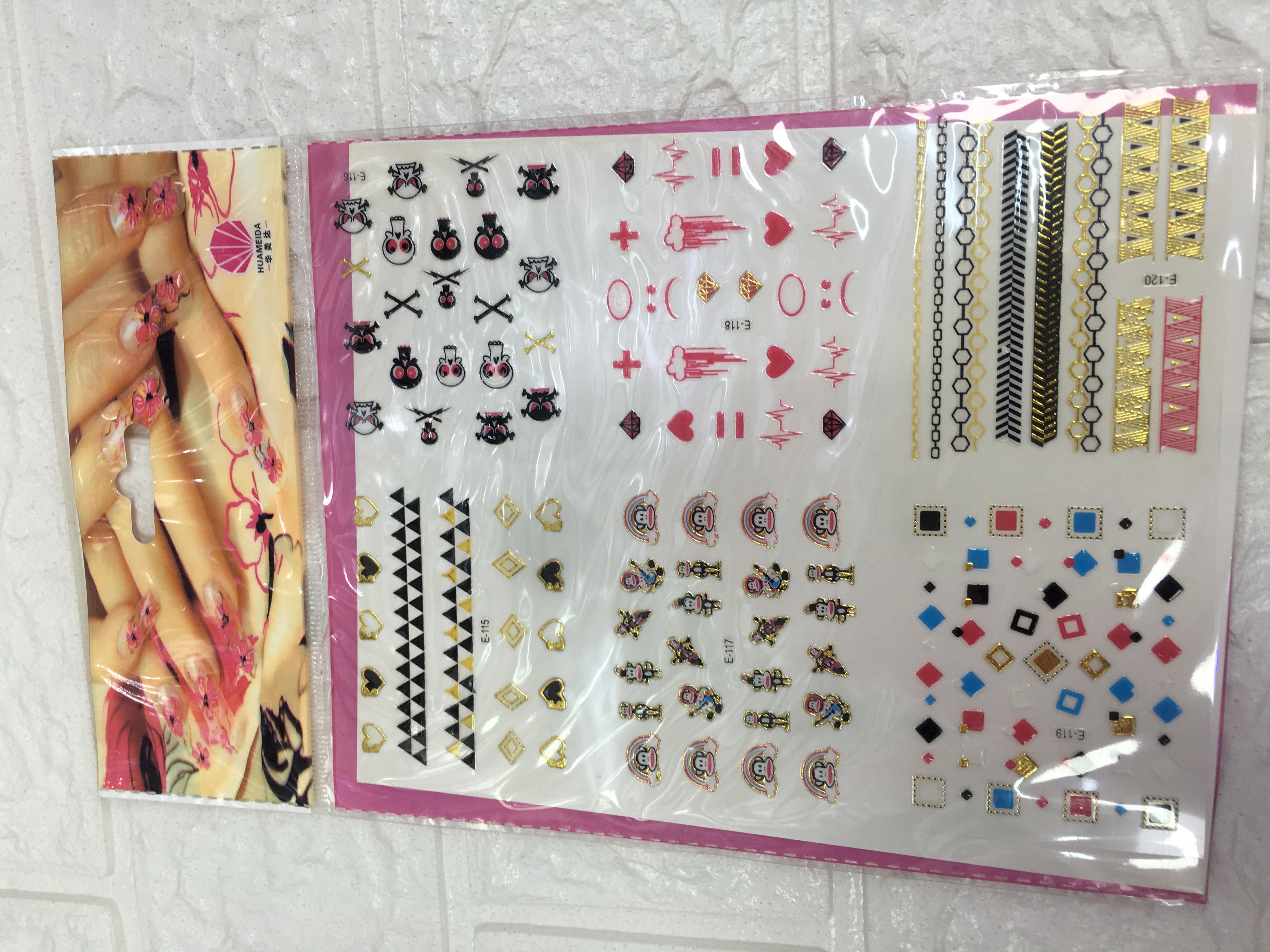 Nail sticker -34 details Picture