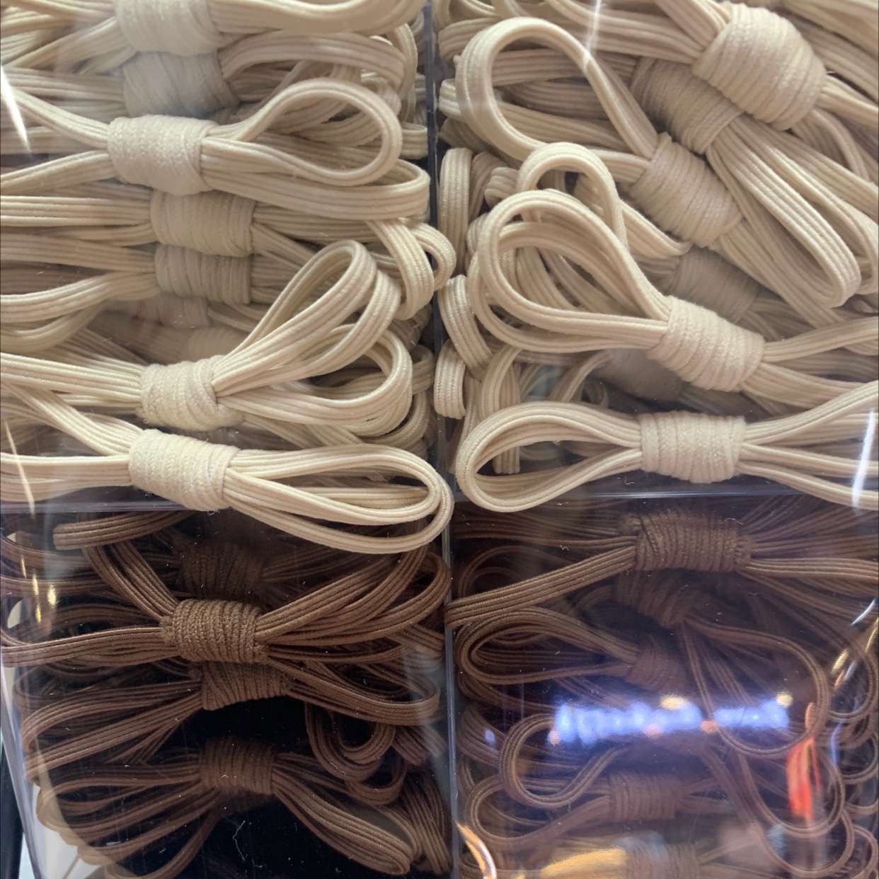 Hand Knotted Rubber Bands details Picture