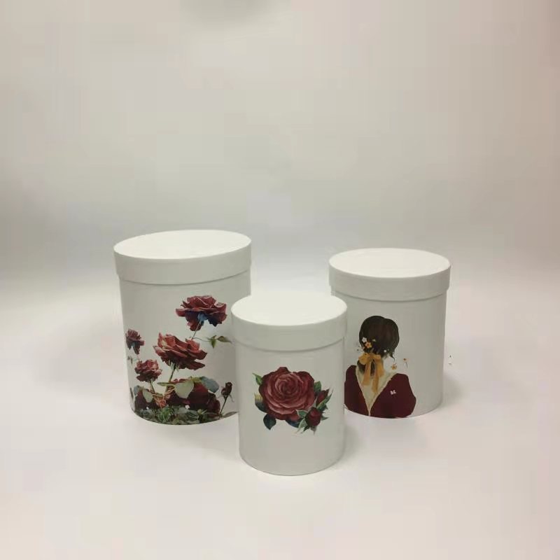 花与少女主题外装销礼品盒节日礼品包装盒