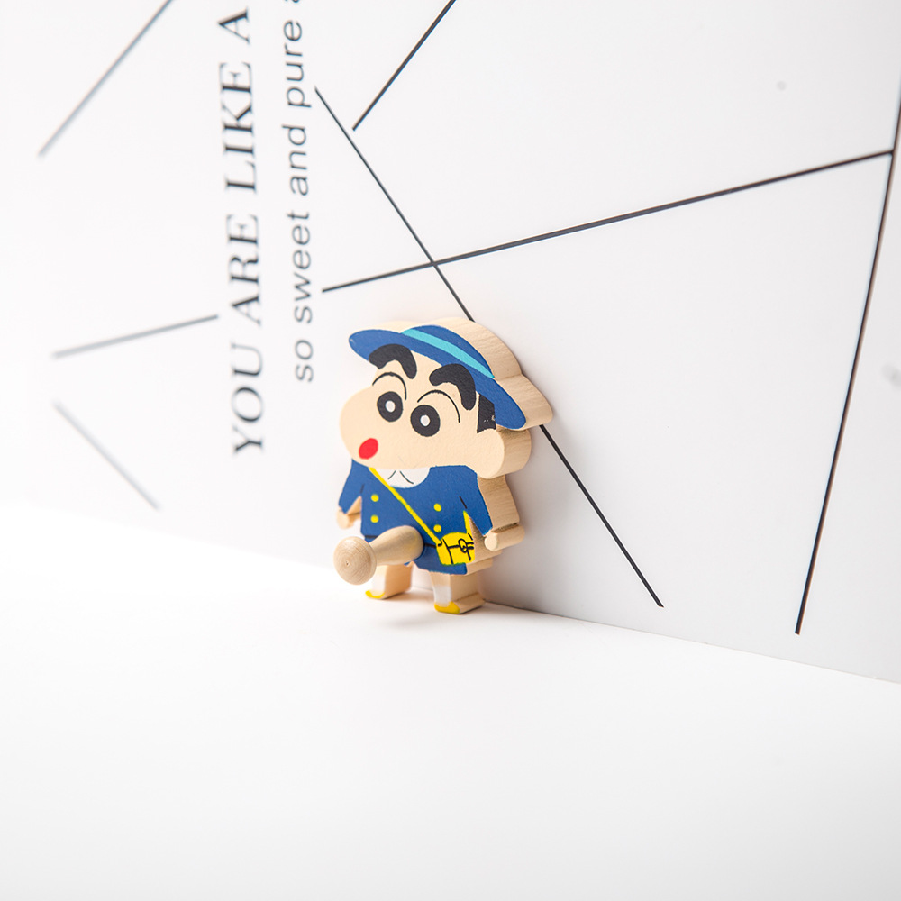 木质卡通粘钩长颈鹿粘钩环保强力无痕粘钩Wooden hook详情图15