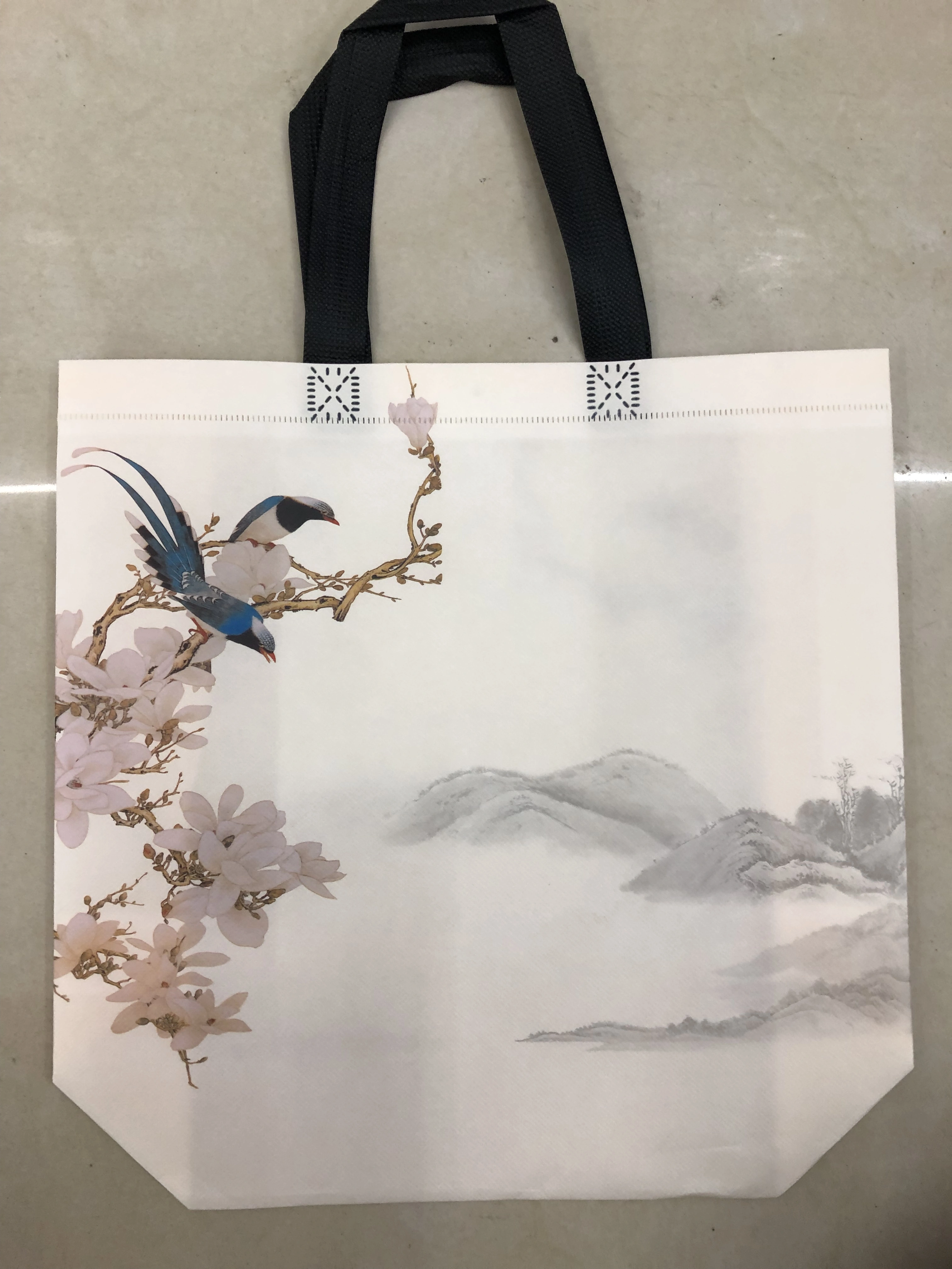 Non-woven fabric handbag, flat pocket, vest bag 10 detail image 10
