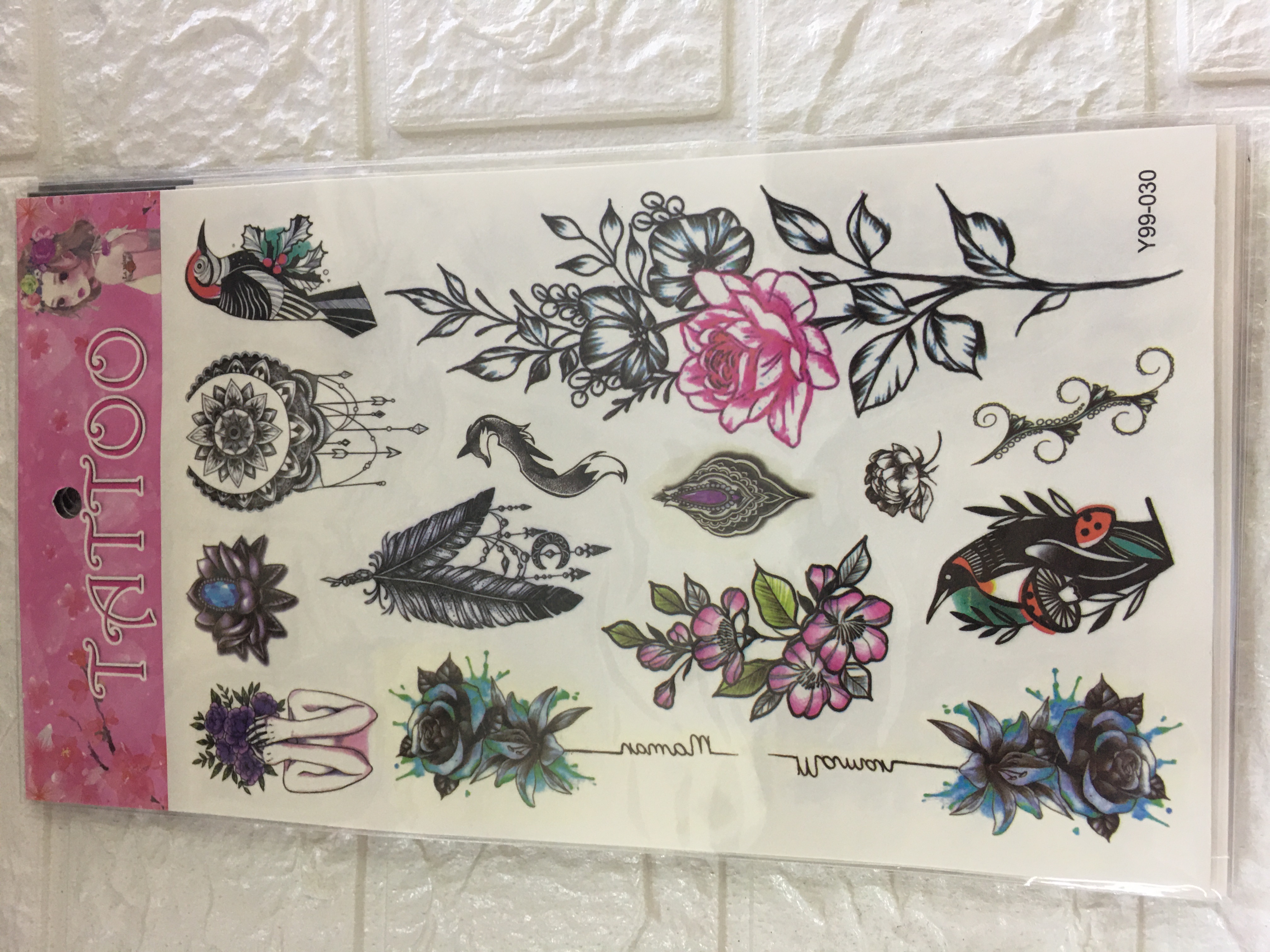 Tattoo sticker -66 details Picture