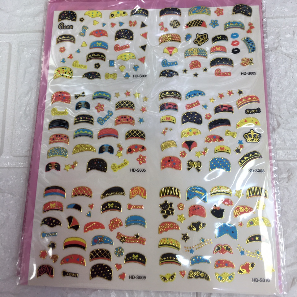 Nail sticker -34