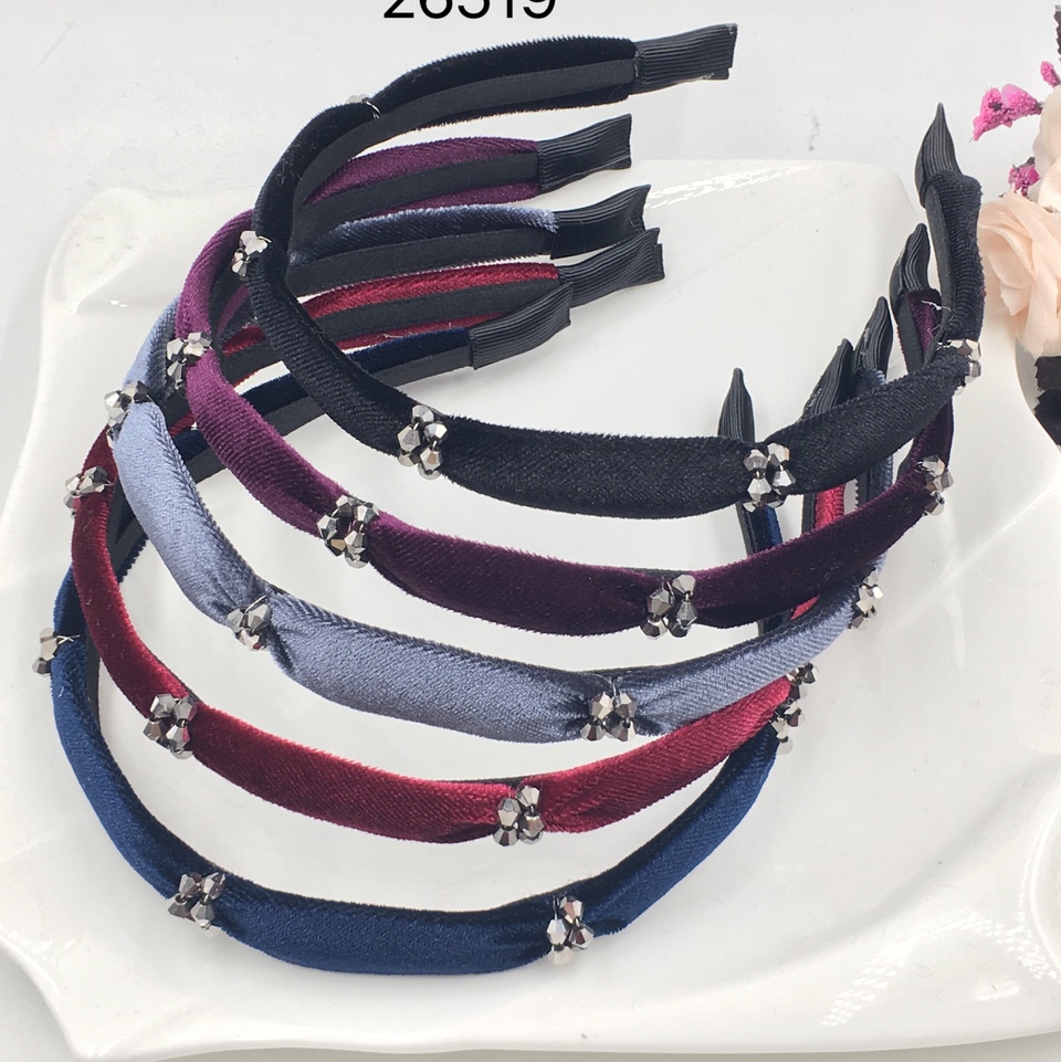 热销新款发饰时尚百搭简约发带头箍优雅发箍韩版手工打结布艺发箍发箍26519