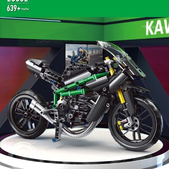 23002 HZ-R motorcycle, 639PCS