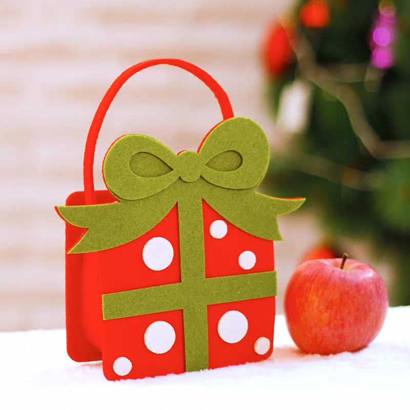 Christmas bag Non-woven bag Christmas Eve gift box Apple bag Candy bag Children gift bag 66