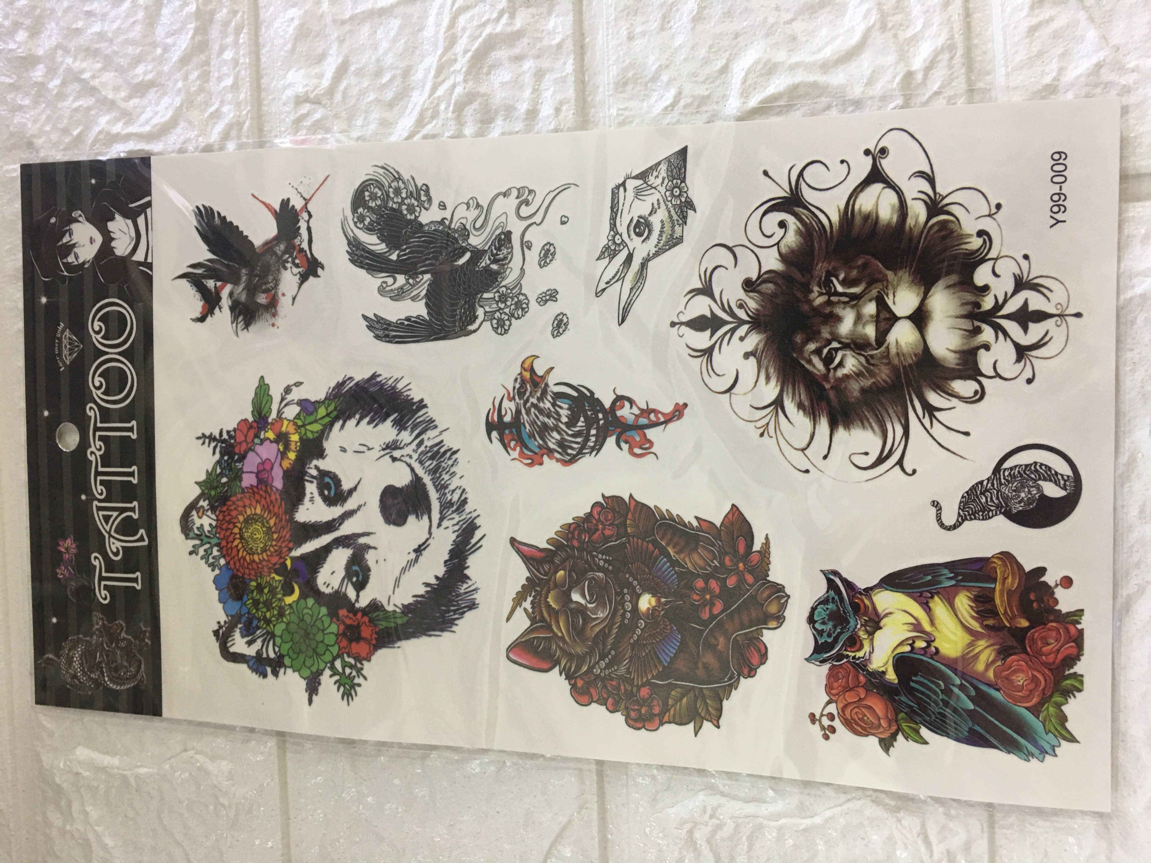 Tattoo sticker -70 details Picture