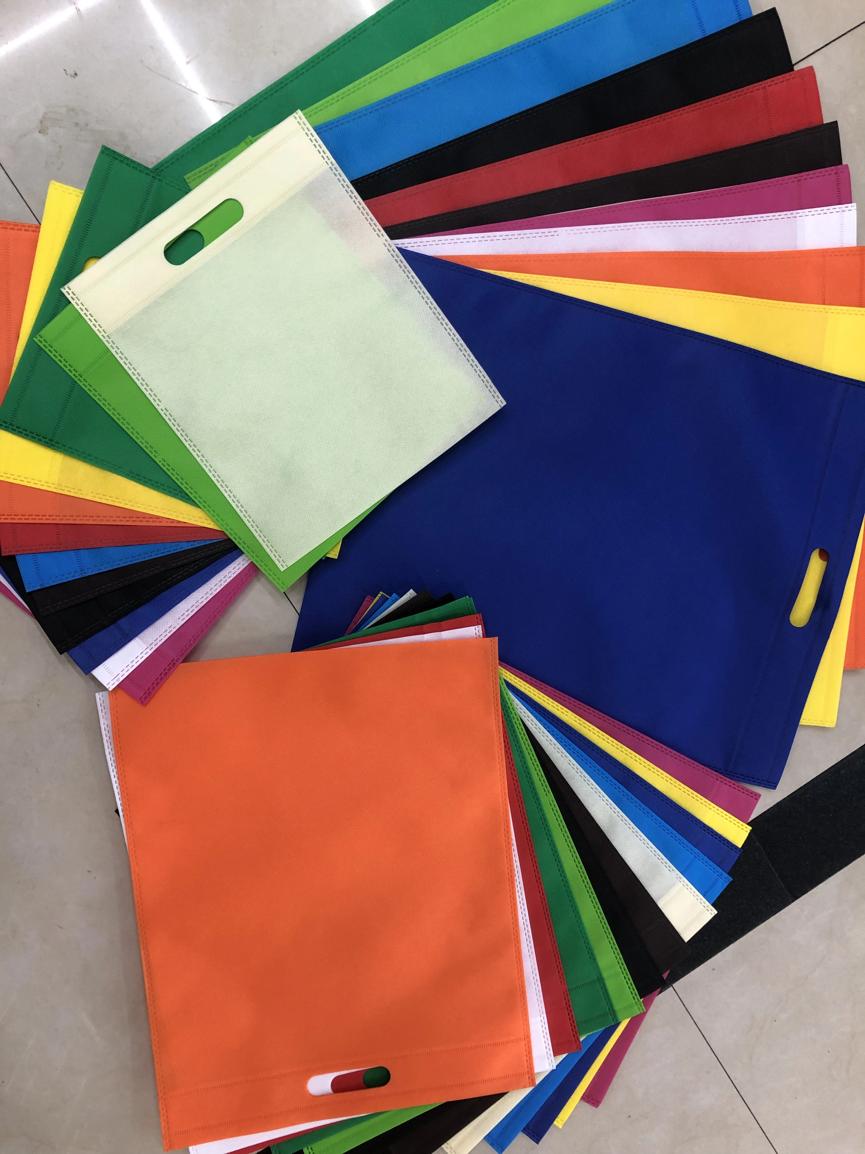 Non-woven fabric handbag, flat pocket, vest bag 13 detail image 8