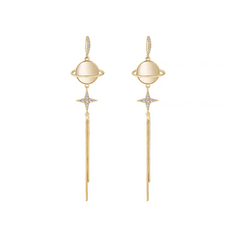 Planet earrings