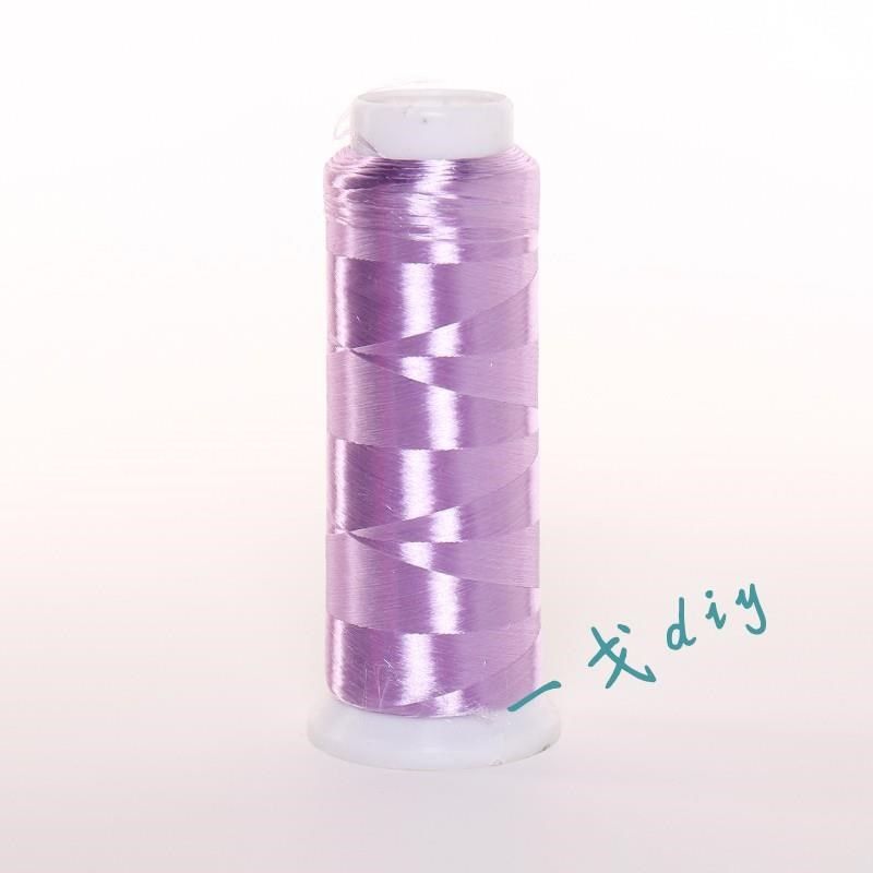 High gloss yarn High gloss yarn ice silk embroidery yarn embroidery yarn Hand tassel thread hand ball thread 5
