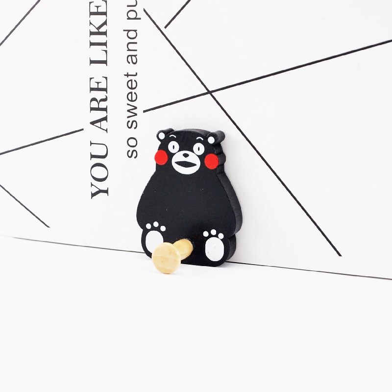 木质卡通粘钩长颈鹿粘钩环保强力无痕粘钩Wooden hook详情图6