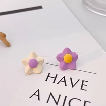 Cute flowers classic design Western girl sweet little fresh fashion earrings