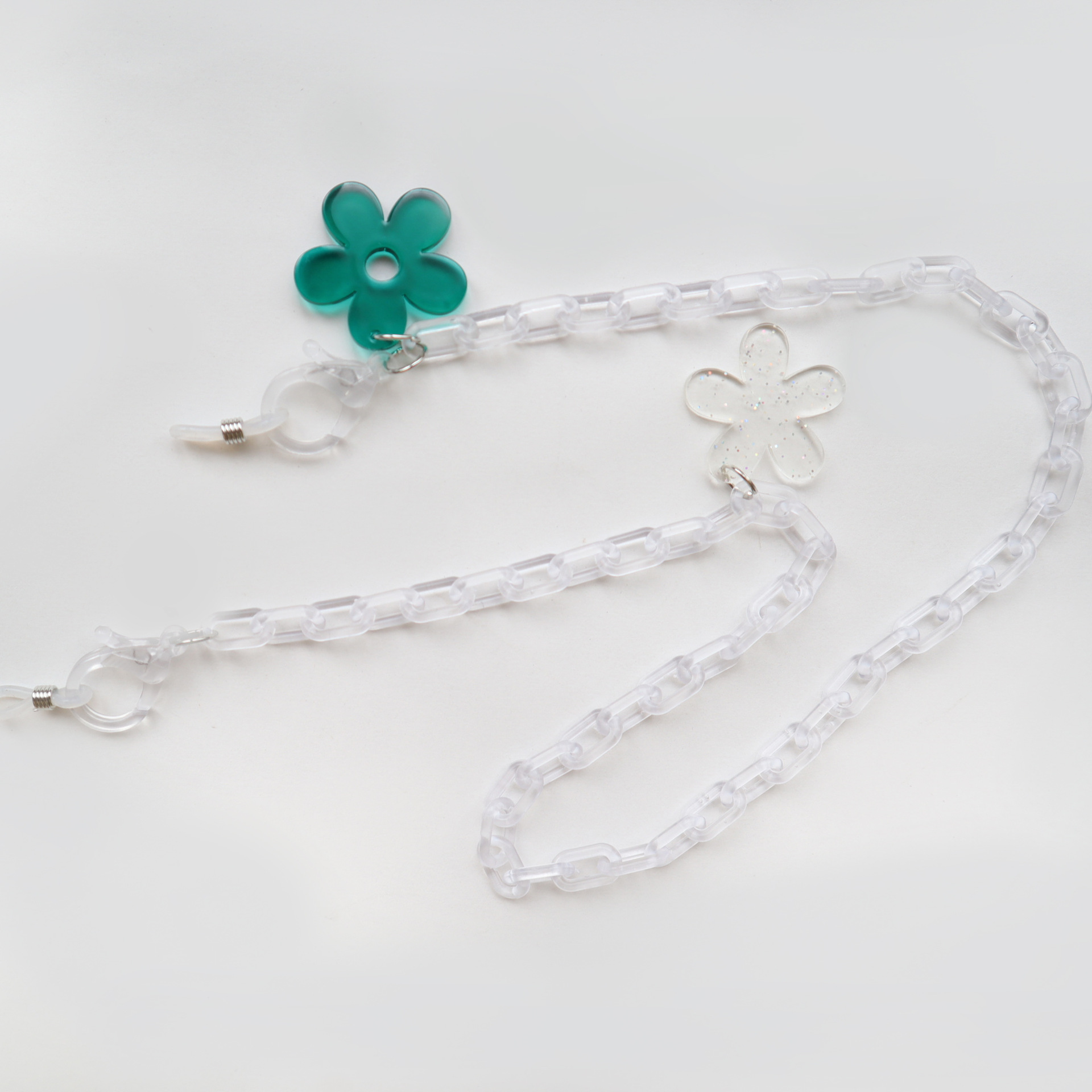 FLY805 Wind protection children's mask chain cute pendant acrylic chain chain chain glasses chain jewelry stock [for foreign trade]