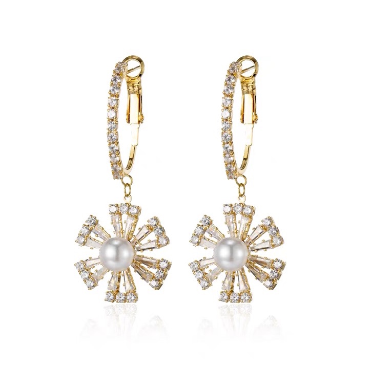 Ear buckle steering wheel earrings