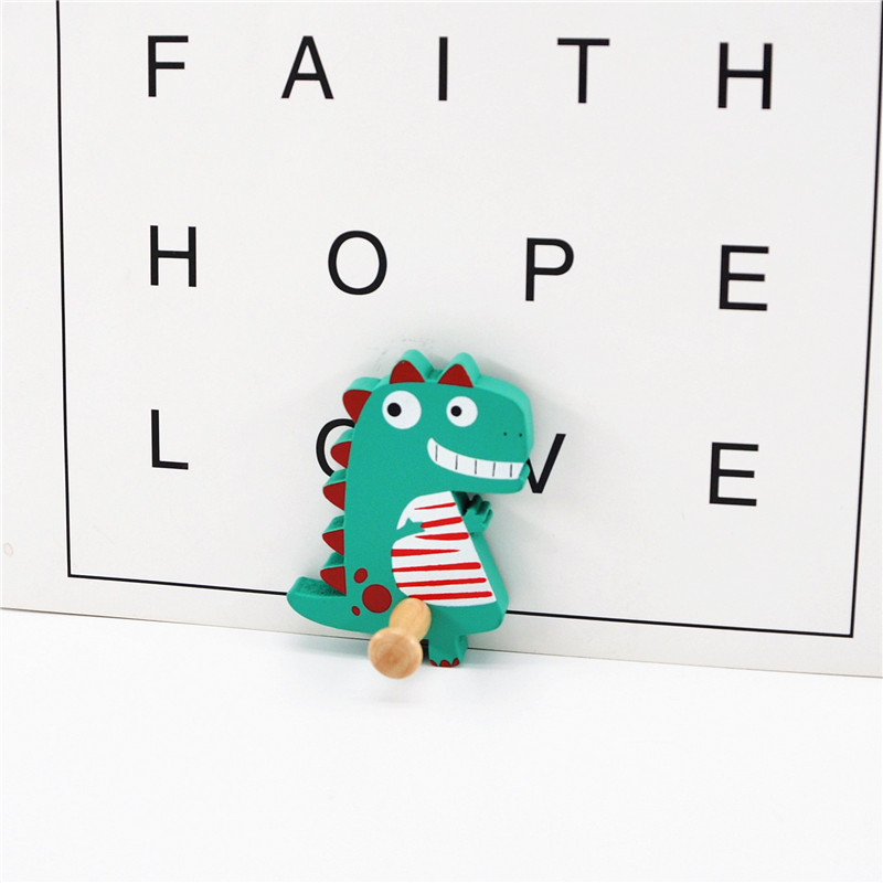 木质卡通粘钩长颈鹿粘钩环保强力无痕粘钩Wooden hook详情图13