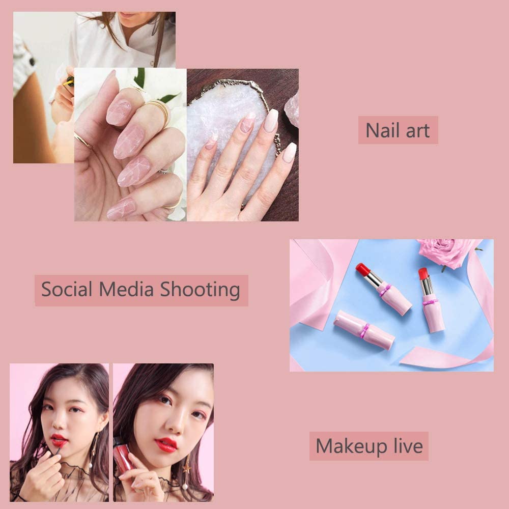 落地高亮度led臂灯夹子灯调光20W珠宝直播室外摄影户外补光灯照明详情2