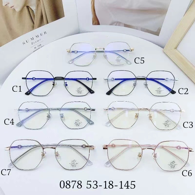 0878大框近视眼镜女韩版有度数可配显瘦防蓝光网上配素颜眼镜框架男详情图1