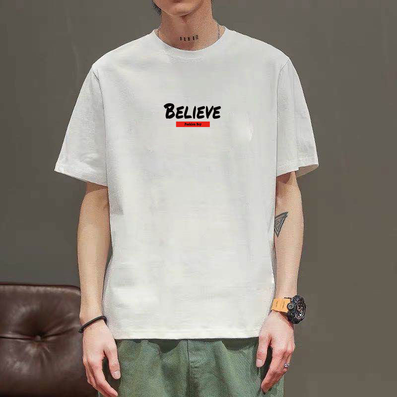 纯棉短袖t恤男士夏季潮流圆领半袖新款韩版宽松百搭体恤男装上衣 男新疆纯棉ins潮牌休闲夏季潮流上衣4详情图4