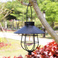 跨境家居太阳能复古马灯 花园庭院景观装饰氛围灯户外露营吊挂灯细节图