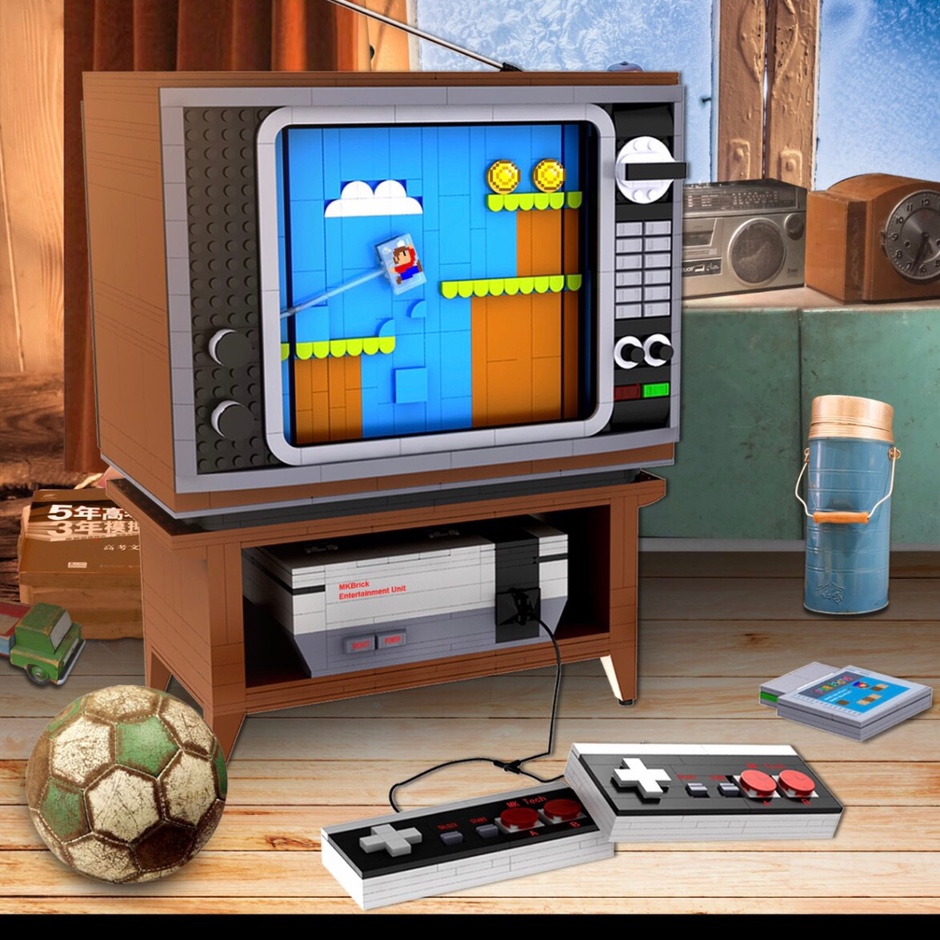 YX10013 Yuxing Changeable creative series ~ Game console,2688+pcs