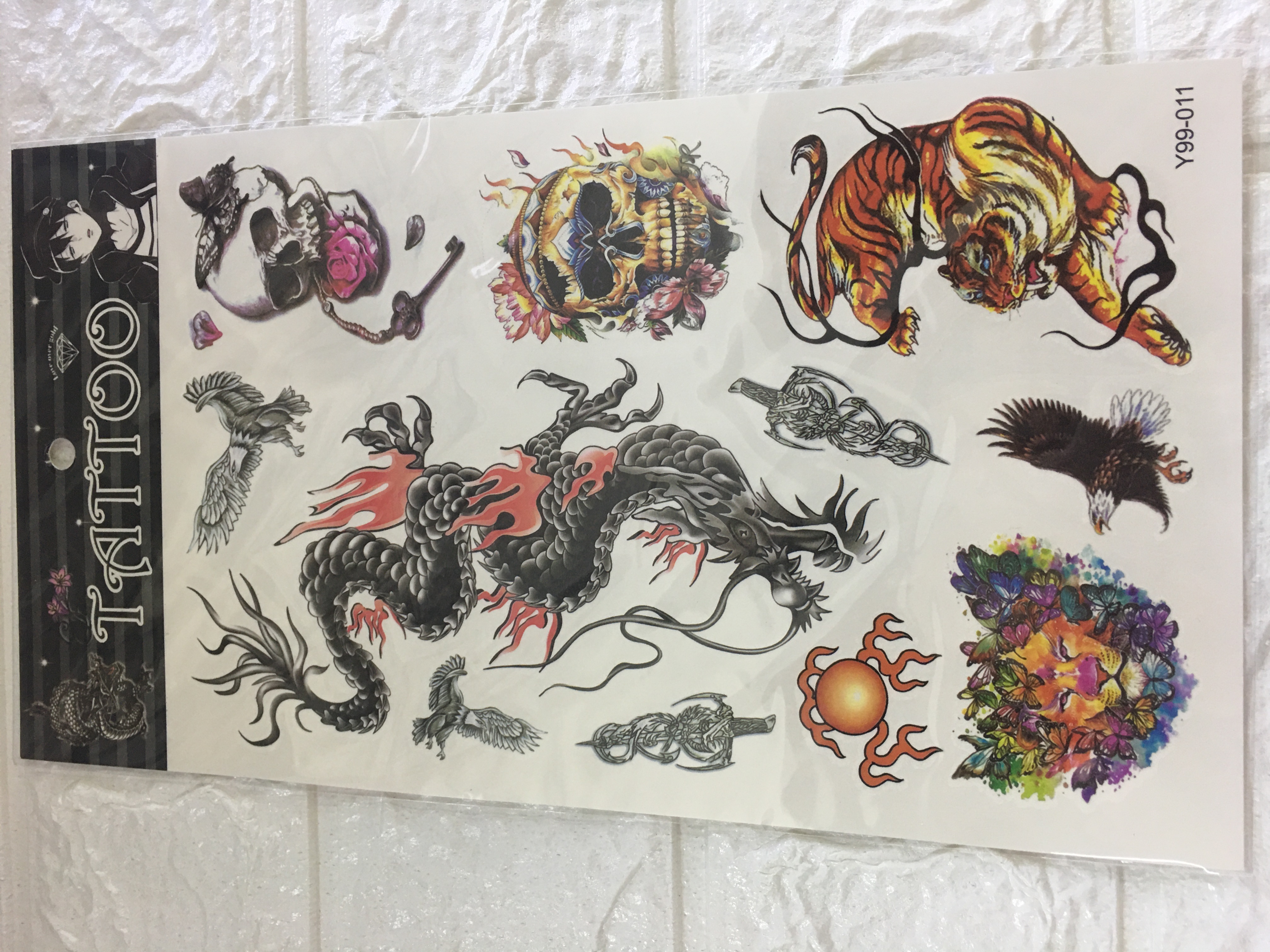 Tattoo sticker -58 details Picture