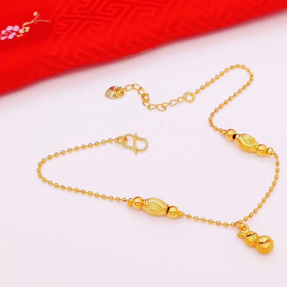 Gourds and beaded anklets
