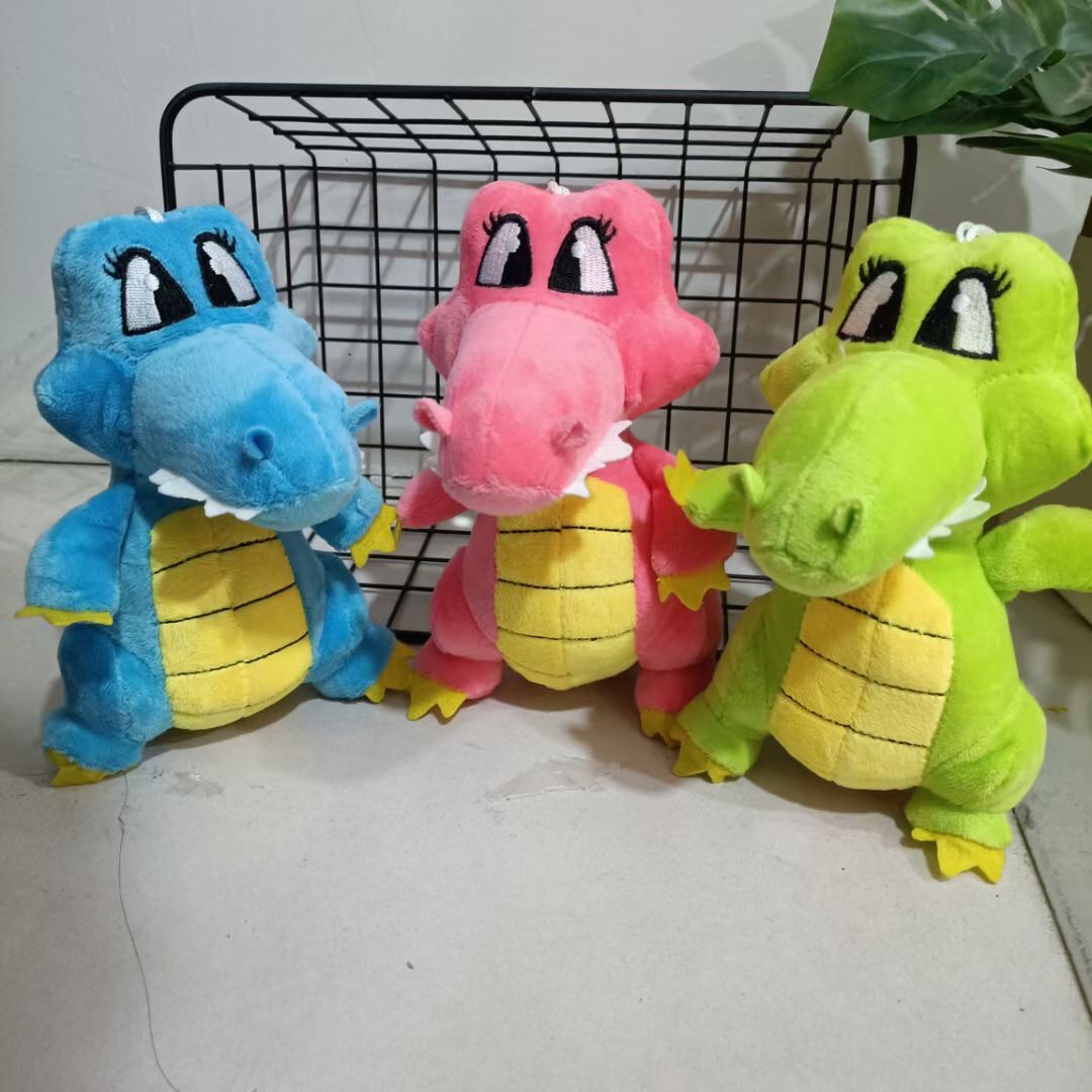 Cartoon animal 7 inch animal claw machine doll doll bulk plush doll pendant
