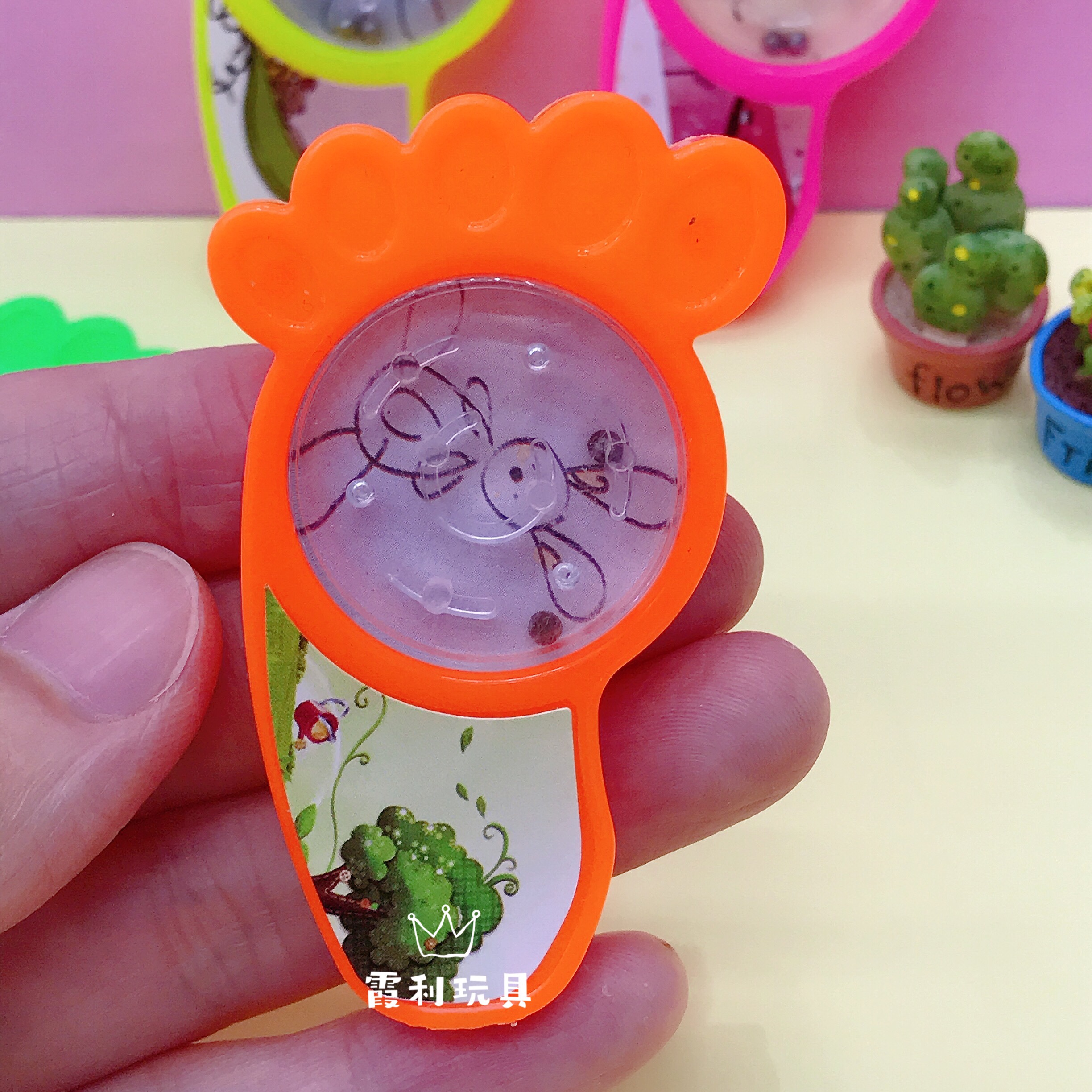 Little Feet Maze Children's plastic toy Puzzle Maze Gacha gift detail image 3