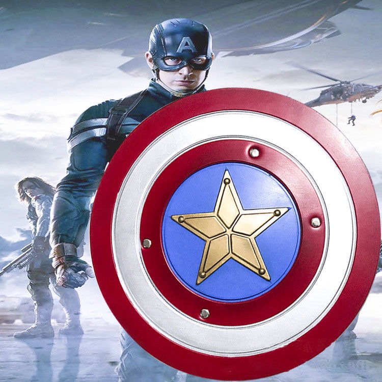 61 New Avengers 1:1 Captain America Shield Pu Rubber Children's Toy Movie Weapon Model