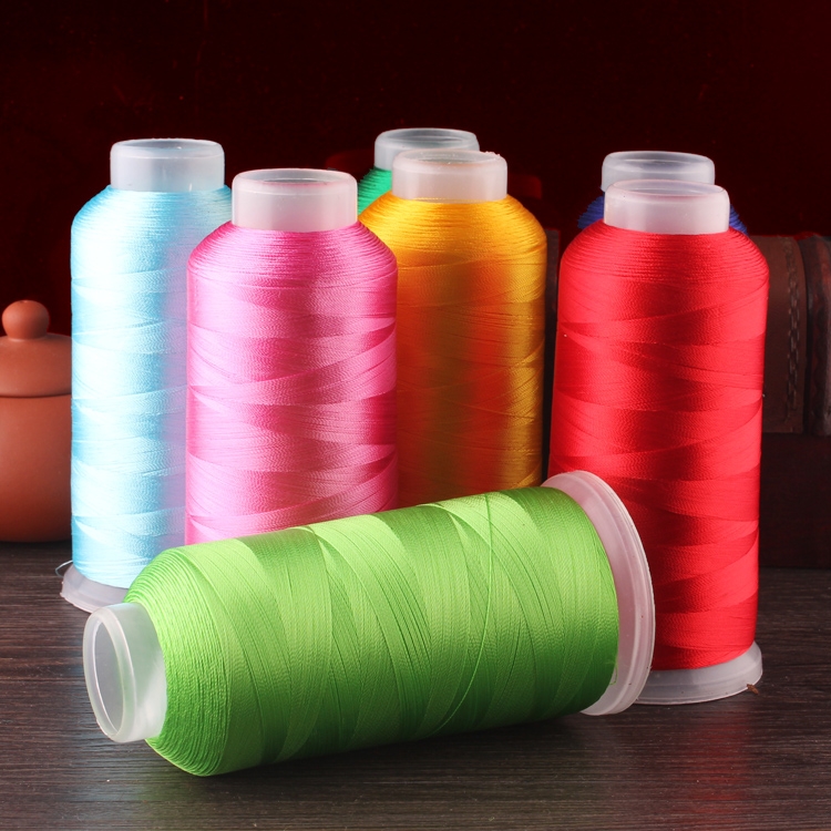 120D Rayon Computer embroidery thread Embroidery thread handmade extra fine soft smooth tassel silk thread 27