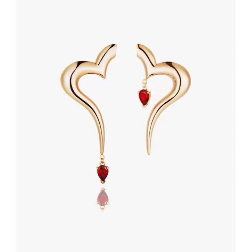 Question mark earrings