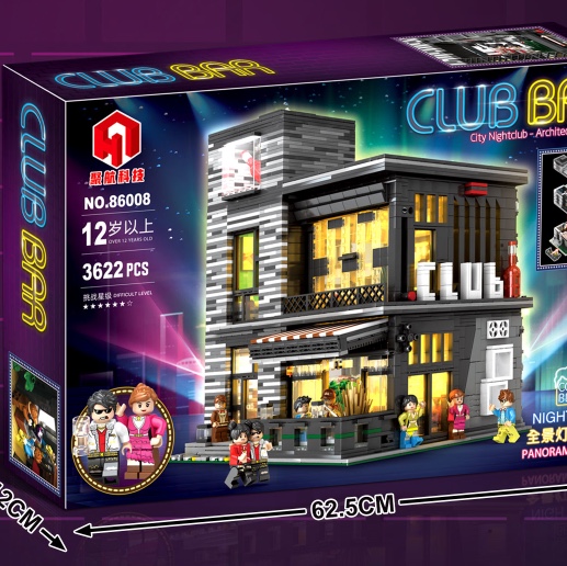 86008 Club Bar (E-commerce packaging)