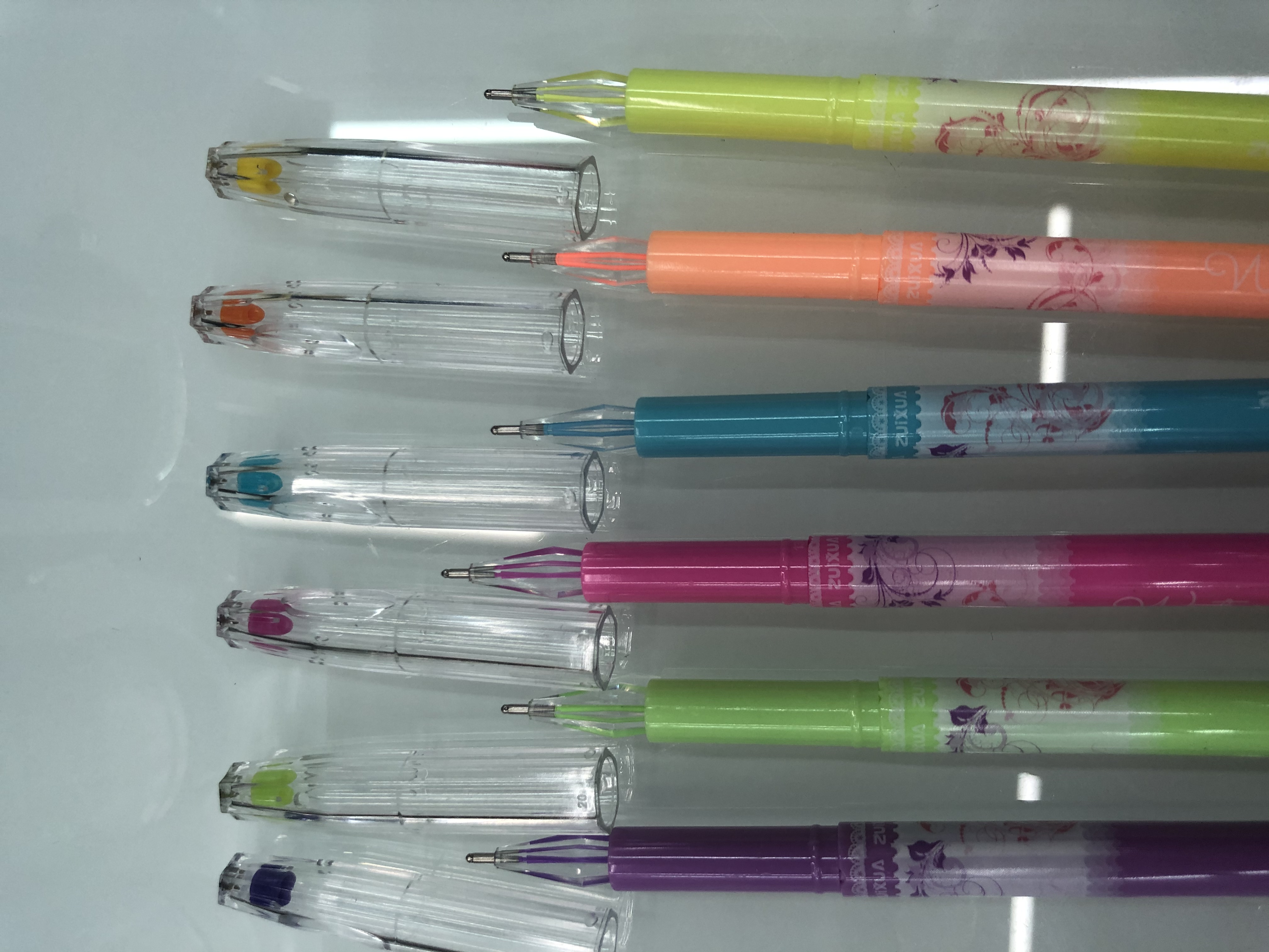 2015-36 Diamond Colored Gel Pen Item Picture
