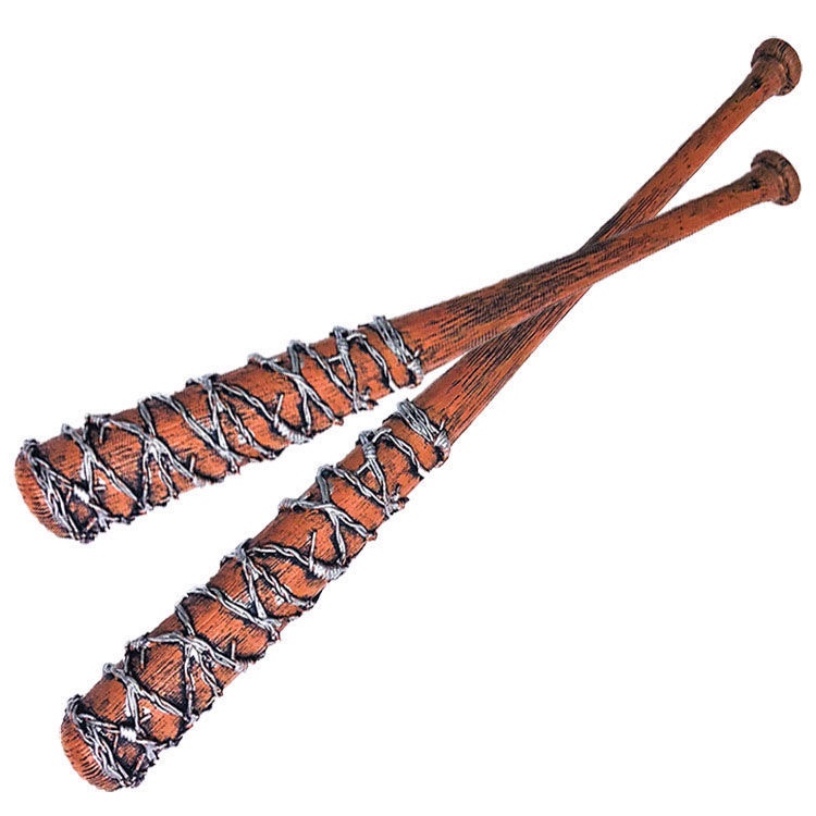 New Walking Dead Lucy Nigan Baseball Bat Pu Rubber 1:1 Baseball Bat Movie Prop Weapon