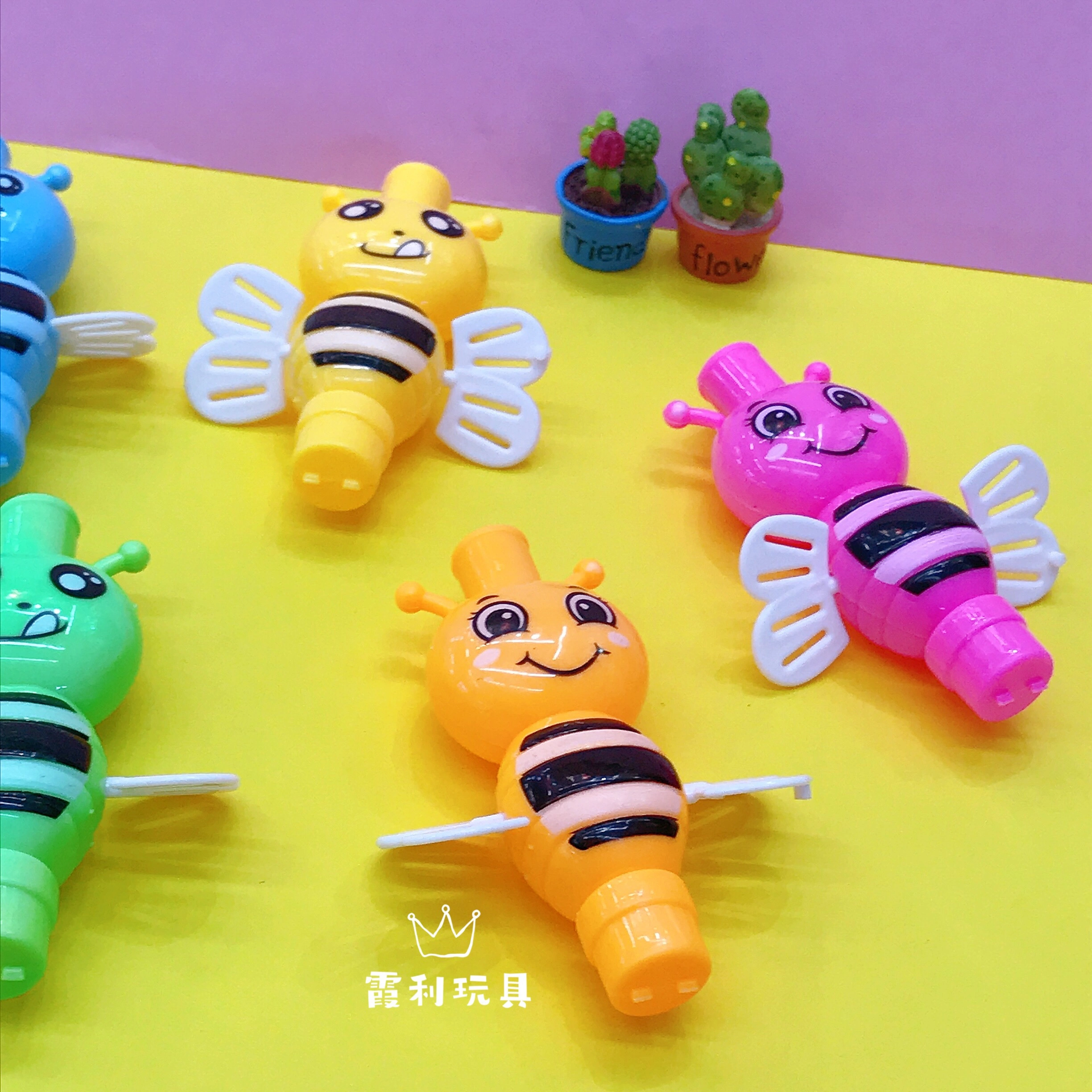 Little Bee Whistle Children's plastic toy gift Gacha detail image 4