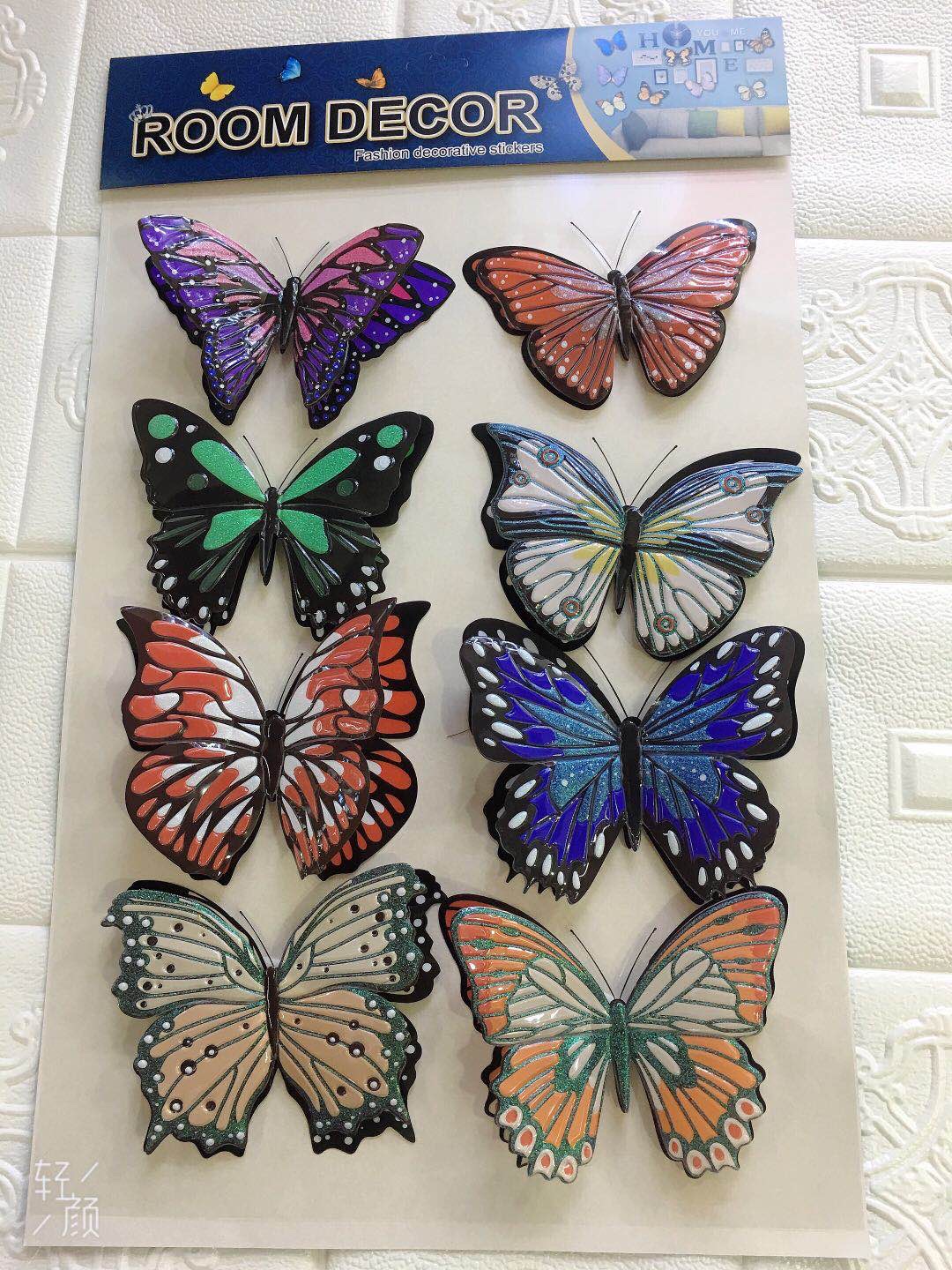 Three-dimensional Butterfly Sticker -4 details Picture