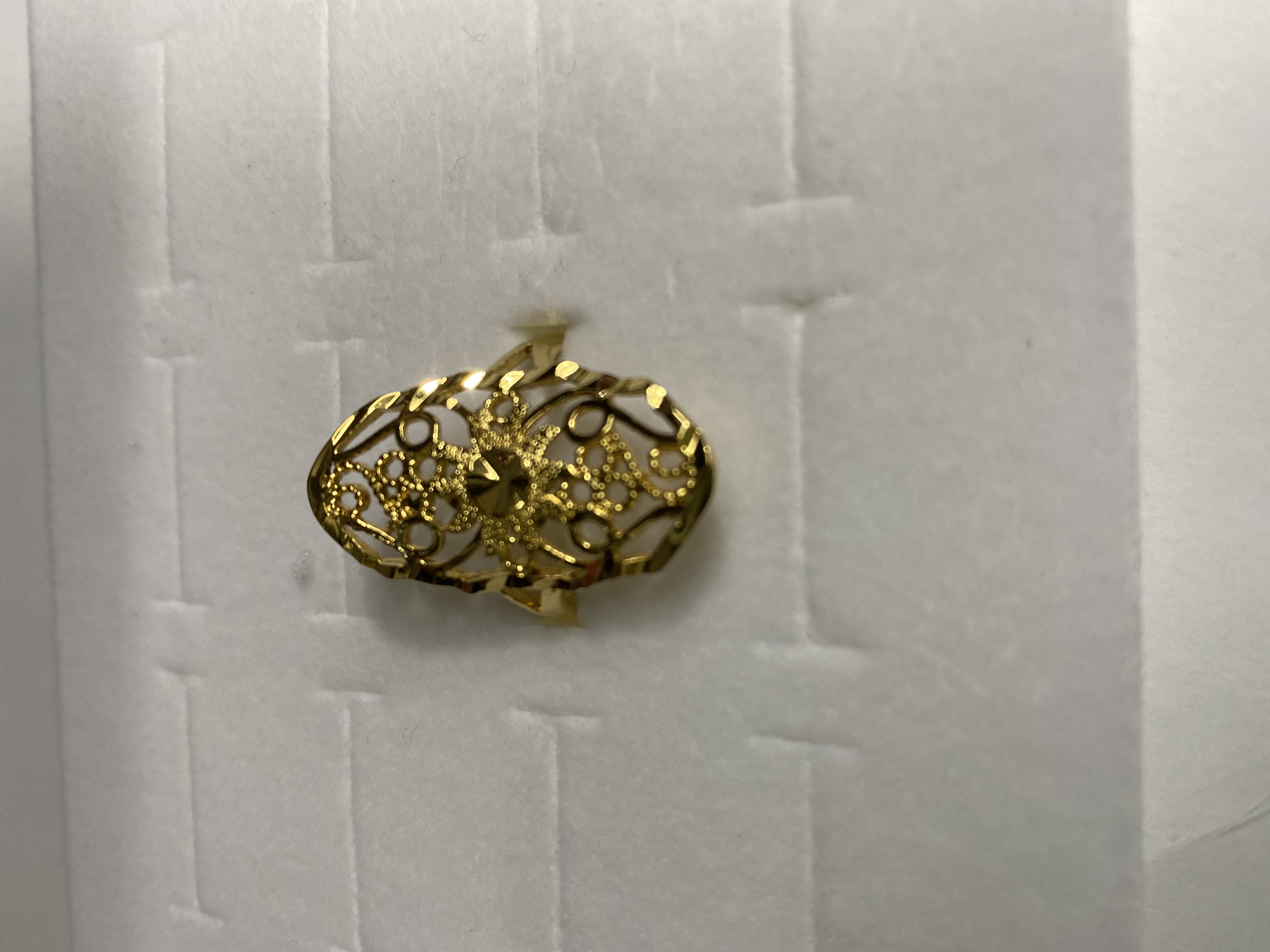 电仿金女款开口大批花仿越南沙金流行时尚潮流大气上档次戒指35白底实物图