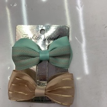 2021 new Korean version of fashion network
Bow mix mix color pair clip 1